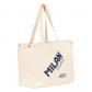 Bolso tote bag grande colección MILAN GIGANTE 403 since 1918, beige