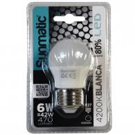 Bombilla Led Clasic 6W 470Lum Blanca