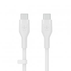 Belkin BOOST?CHARGE Flex cable USB 1 m USB 2.0 USB C Blanco