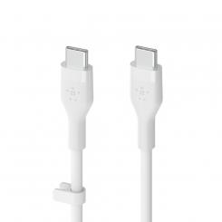 Belkin BOOST?CHARGE Flex cable USB 3 m USB 2.0 USB C Blanco