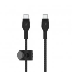 Belkin BOOST?CHARGE PRO Flex cable USB 1 m USB 2.0 USB C Negro