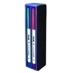 Borrador Pizarra Milan + 4 Rotuladores