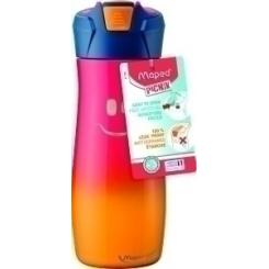 Botella Maped Concept Kids 580 Ml. Acero Inoxidable Rosa