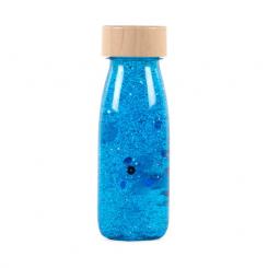 Botella sensorial Petit Boum Float Azul