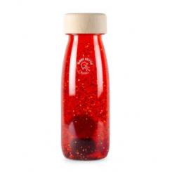 Botella Sensorial Petit Boum Float Rojo