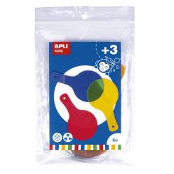 APLI B.Paletas De Colores 6U