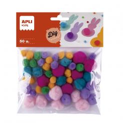 APLI B.Pom Pom Suaves 50U