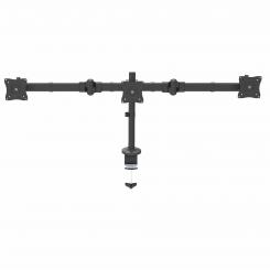 StarTech.com Brazo para 3 Monitores de Montaje en Escritorio - Soporte VESA Ergonómico para 3 Monitores de hasta 27