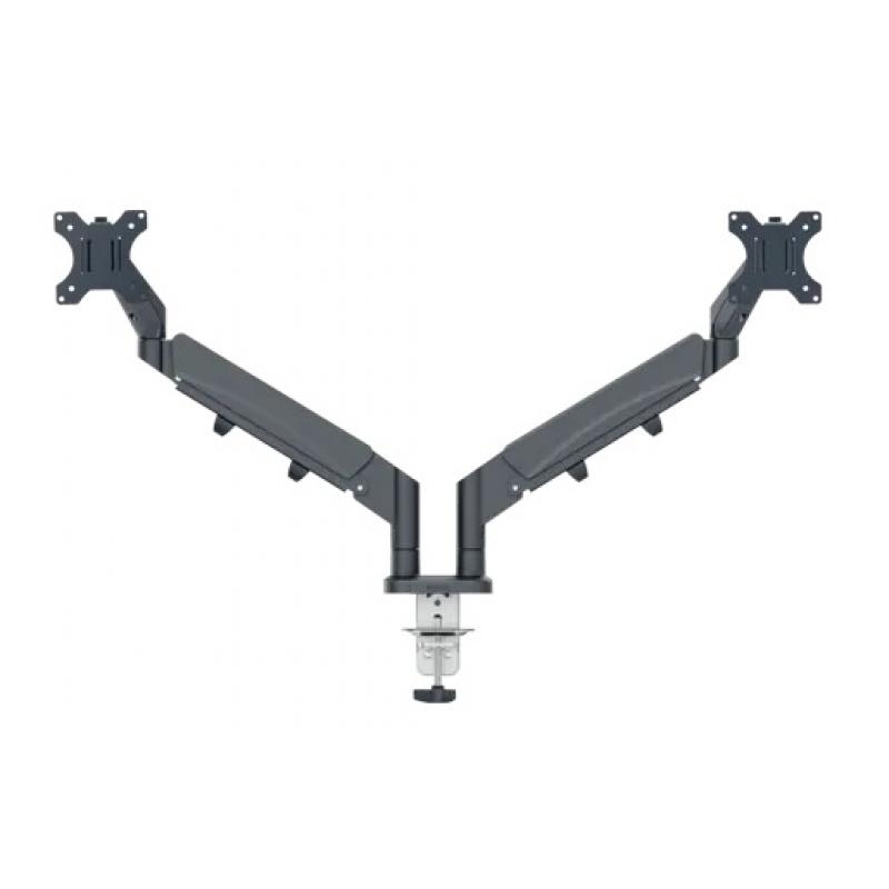 brazo-para-monitor-dual-leitz-ergo-spacesaving-gris-oscuro
