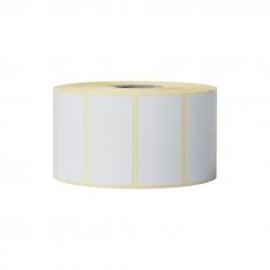 Brother 16 rollos de Etiquetas Termicas Blancas- cada Rollo Contiene 1.900 Etiquetas de 51mm X 26 mm