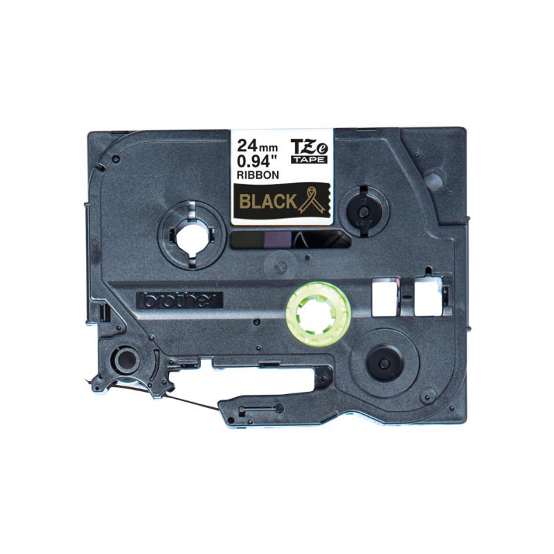 brother-cinta-de-tela-satinada-no-adhesiva-texto-dorado-sobre-tejido-negro-no-adhesivo-ancho-24mm-longitud-4m