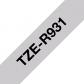 brother-cinta-de-tela-satinada-no-adhesiva-texto-negro-sobre-tejido-plata-no-adhesivo-ancho-12mm-longitud-4m