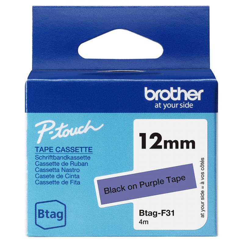 brother-cinta-domestica-btag-f31-negro-sobre-morado-ancho-12-mm-longitud-4-m