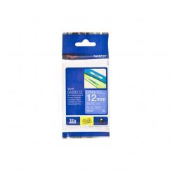 BROTHER Cinta laminada azul/blanco 12mm