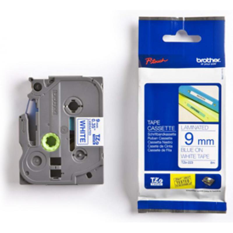brother-cinta-laminada-blanco-azul-9mm