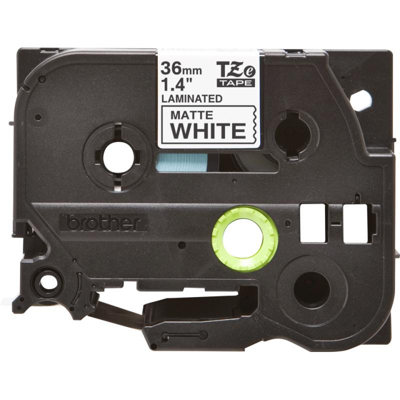 brother-cinta-laminada-mate-texto-negro-sobre-fondo-blanco-de-36-mm-x-8-m