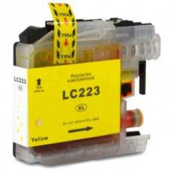 Brother LC223/LC221 Amarillo Cartucho de Tinta Generico - Reemplaza LC223Y/LC221Y