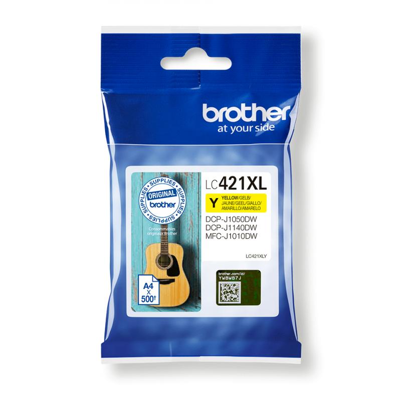 brother-toner-cartucho-de-tinta-amarillo-de-larga-duracion-lc421xly-para-dcp-j1050dw-dcp-j1140dw-mfc-j-duracion-estimada-hasta-500-paginas-segun-iso-iec-24711