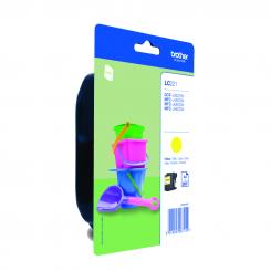 BROTHER Tóner Cartucho Tinta  amarillo MFCj4420DW/MFCj4620DW Cartucho amarillo, 260 pag