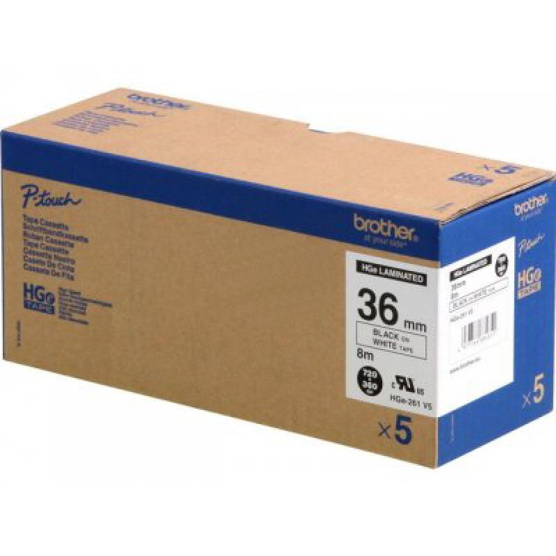 brother-toner-cinta-alta-calidad-8m-blanco-negro-pack-5ud-36mm