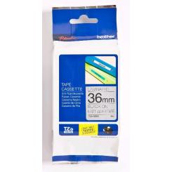 BROTHER Tóner Cinta Laminada  Plata mate / negro (Metalica) 36mm