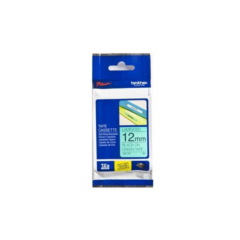 brother-toner-cinta-laminada-verde-negro-12mm