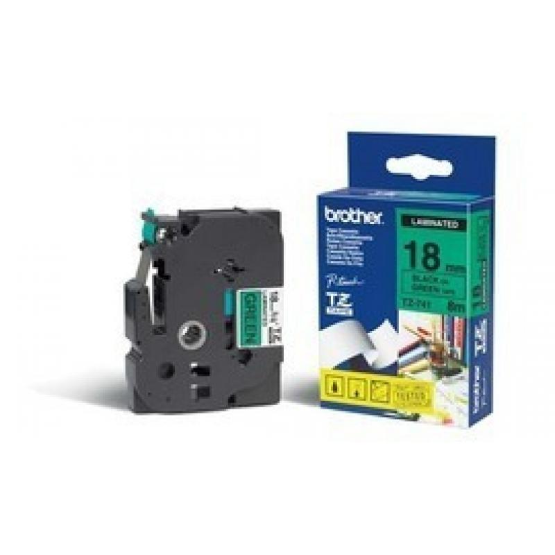 brother-toner-cinta-laminada-verde-negro-18mm