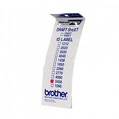 BROTHER Tóner Etiquetas Identificadoras 34X58 -1 Bolsa de 12 hojas