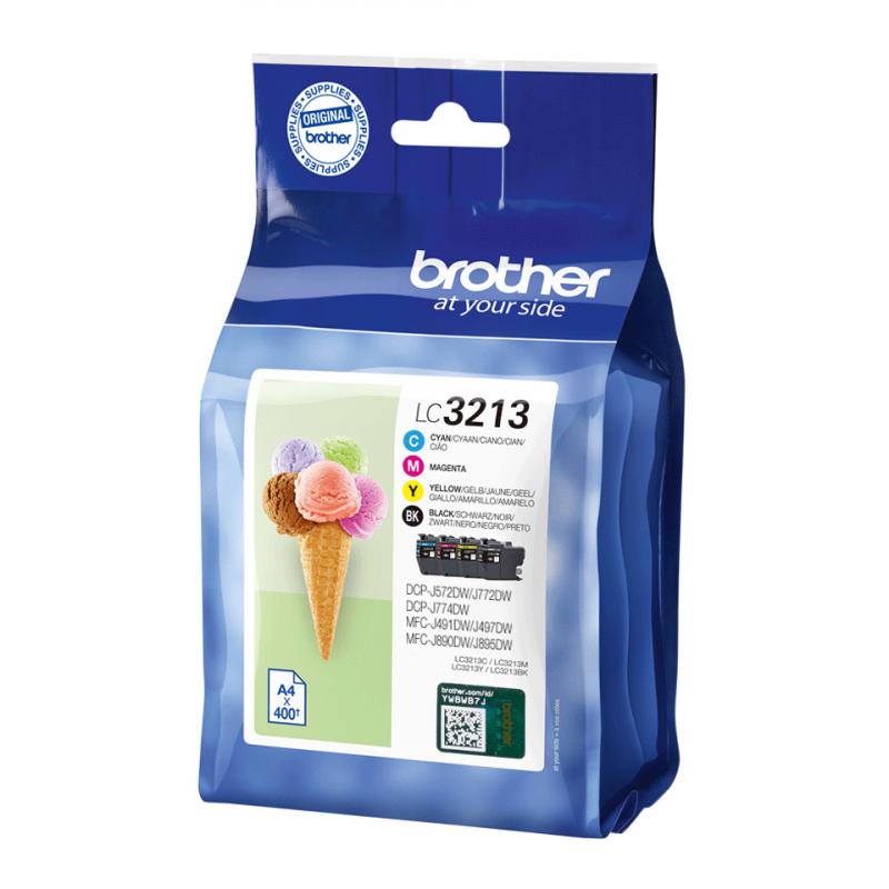 brother-toner-pack-cartuchos-de-tinta-negro-cian-magenta-y-amarillo-lc3213val-400-paginas