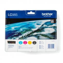 BROTHER Tóner Pack Cartuchos negro, cian, magenta y amarillo  DCP-J315W, 300 pag