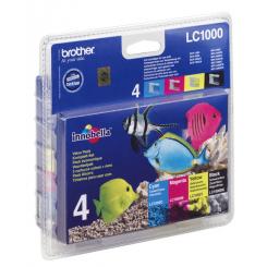 BROTHER Tóner Pack Cartuchos negro, cian, magenta y amarillo MFC/DCP-130C/240C/330C/440Cn  (500 Pag.)