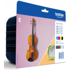 BROTHER Tóner Pack Cartuchos negro, cian, magenta y amarillo  MFC-J4410DW/MFC-J4510DW, 1200 Pag