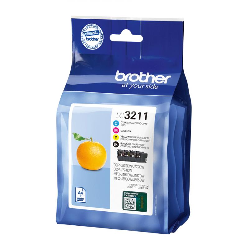 brother-toner-pack-de-4-cartuchos-de-tinta-negro-cian-magenta-y-amarillo-brother-toner-lc3211val-200-paginas