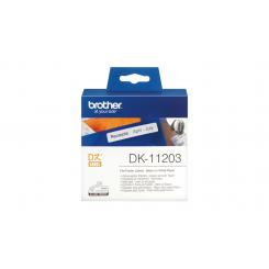 BROTHER Tóner Rollo de Etiquetas Precortadas de 17X87mm de 300 Uds.