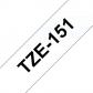 brother-tze151-cinta-laminada-generica-de-etiquetas-texto-negro-sobre-fondo-transparente-ancho-24mm-x-8-metros