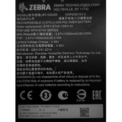 Zebra BTRY-ET4X-10IN1-01 accesorio o pieza de recambio para tableta Batería