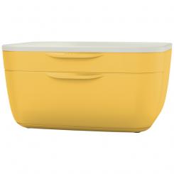 Buc 2 cajones LEITZ Cosy, amarillo