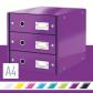 bucs-de-3-cajones-click-&-store-290x283x360mm-violeta