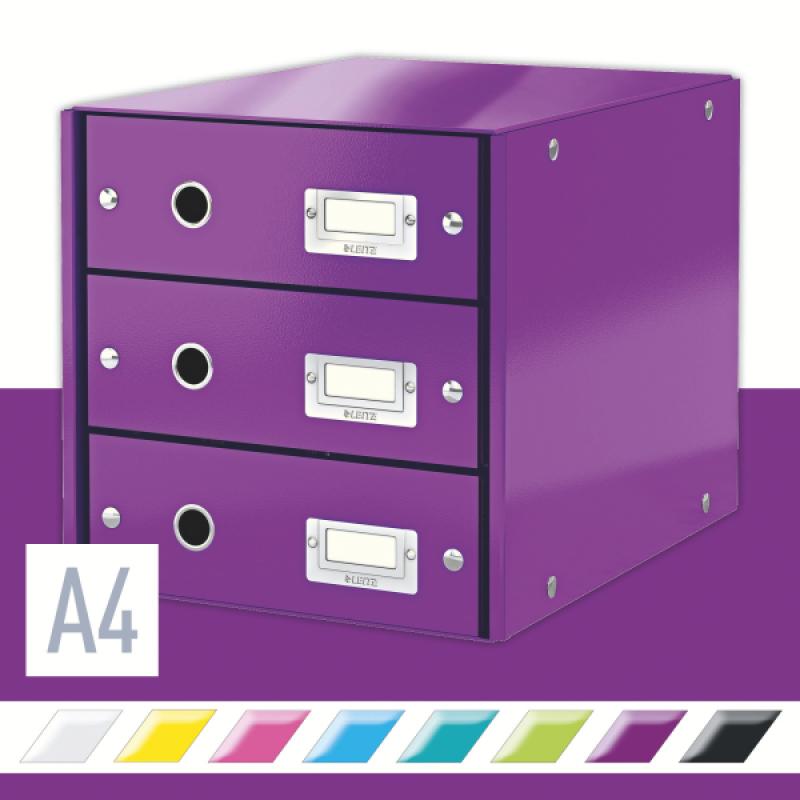 bucs-de-3-cajones-click-&-store-290x283x360mm-violeta