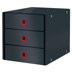 LEITZ Bucs de 3 cajones Click & Store Cosy (290x283x360mm), gris