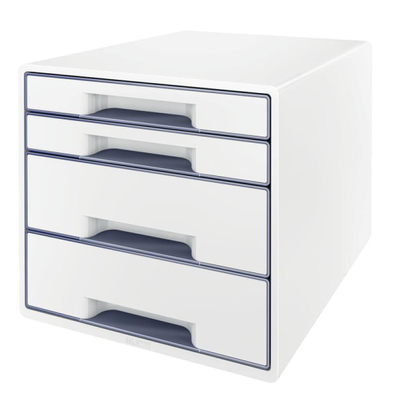 bucs-de-cajones-wow-desk-cube-4-cajones-2-grandes-y-2-pequenos-blanco-gris
