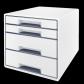 bucs-de-cajones-wow-desk-cube-4-cajones-2-grandes-y-2-pequenos-blanco-gris