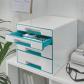 bucs-de-cajones-wow-desk-cube-4-cajones-2-grandes-y-2-pequenos-turquesa-blanco