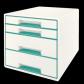 bucs-de-cajones-wow-desk-cube-4-cajones-2-grandes-y-2-pequenos-turquesa-blanco