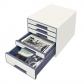 bucs-de-cajones-wow-desk-cube-5-cajones-1-grande-y-4-pequenos-blanco-gris