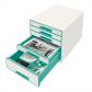 bucs-de-cajones-wow-desk-cube-5-cajones-1-grande-y-4-pequenos-turquesa-blanco