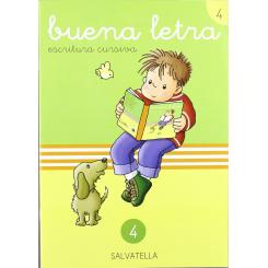 Buena Letra Cursiva 4, Ed. SALVATELLA