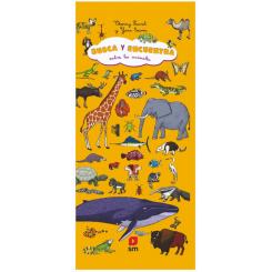 Busca y encuentra entre los animales, de Thierry Laval (Ed. SM)