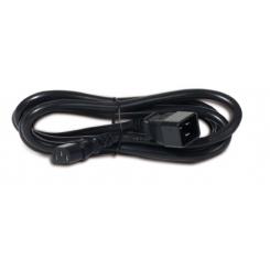 APC C13/C20 2m Negro C20 acoplador C13 acoplador