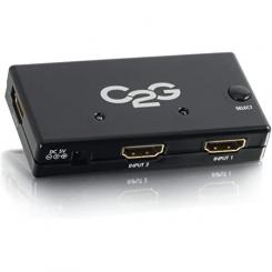 C2G Switch HDMI Conmutacion Auto 2 Puertos